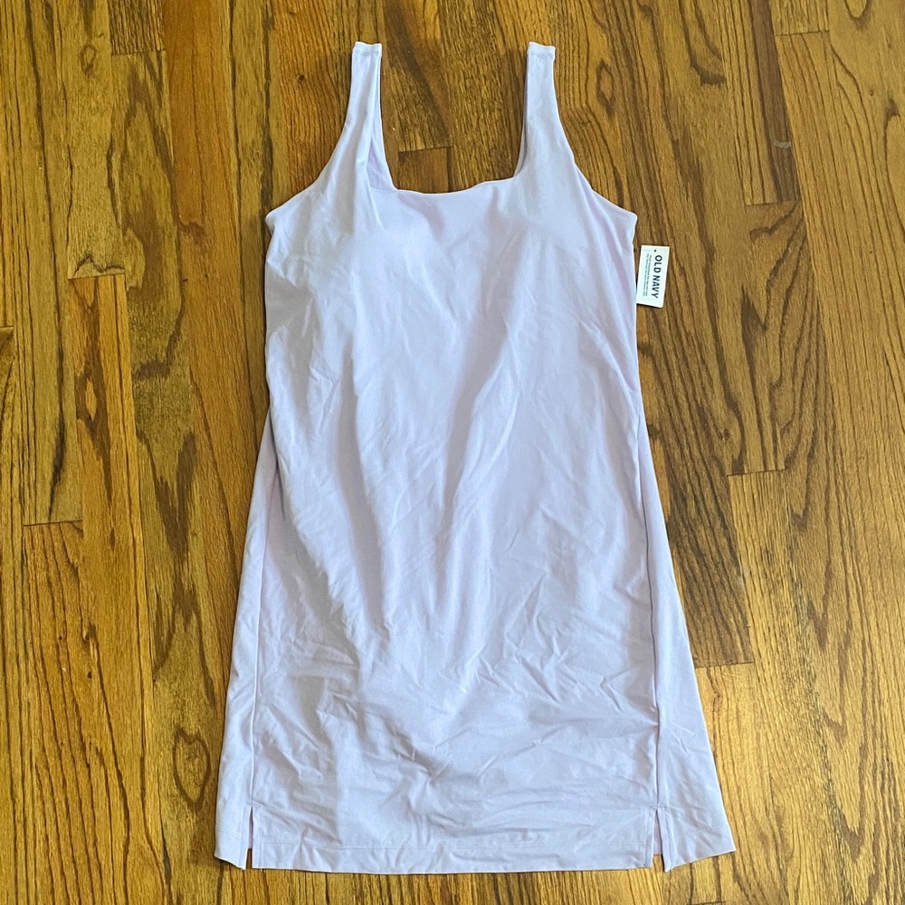 Old Navy Light Purple Activewear dress with shorts